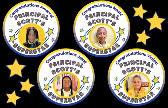  collage of pictures of principal award winners